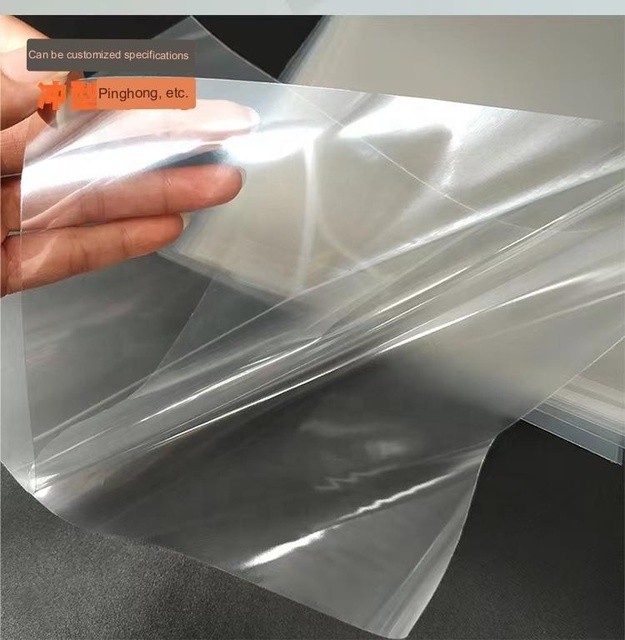 Transparent ITO Conductive Film Flexible phone touch screen 0.125mm thick 10 ohm gamepad switch can be customized