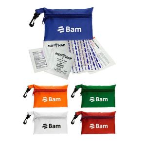 Trousse de premiers soins personnalisée avec logo imprimé, petite, étanche, pour la maison, le bureau, les voyages, le sport, la voiture, les entreprises, le camping - Product Image 1
