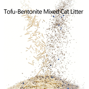 فضلات القطط الفاخرة من التوفو صديقة للبيئة وقابلة للتدفق في المرحاض 6 لتر مزيج من التوفو وفول الصويا لفضلات القطط - Product Image 1
