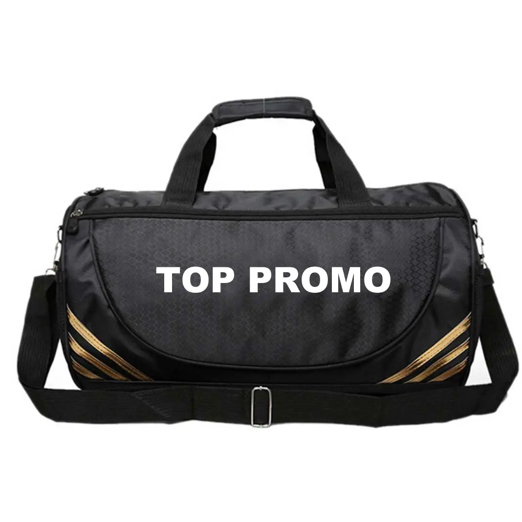 2023 Promotion Custom logo Women Men Workout tote Sports Gym Bag Travel Duffel bag with Wet Pocket Shoes Compartment sports bags