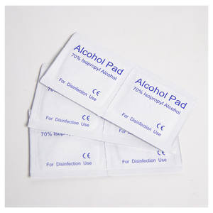 70% Isopropylalcohol Prep Pads 2-laags Wattenstaafjes Afzonderlijk Verpakt Antiseptisch Gesteriliseerd 400 Tellen Mee Voor Medische EHBO-Koffers Thuis - Product Image 5