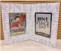 Carte exclusive de l'événement de fans d'anime japonais 2024 - Album de collection limitée TCG série Pirate One Piece - Jour 24
