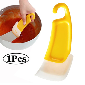 Spatule de nettoyage en silicone en gros (1 pièce) – Grattoir de cuisine, spatules à pâtisserie, outils pour nettoyer casseroles, poêles et vaisselle sale - Product Image 6