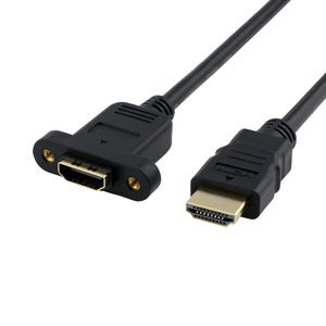<span class=keywords><strong>Cavo</strong></span> Video <span class=keywords><strong>hdmi</strong></span> di alta qualità, <span class=keywords><strong>cavo</strong></span> <span class=keywords><strong>hdmi</strong></span> 1.5m <span class=keywords><strong>maschio</strong></span>-<span class=keywords><strong>femmina</strong></span> con orecchie HD 4K cavi <span class=keywords><strong>hdmi</strong></span> placcato oro per Hdtv - Product Image 3