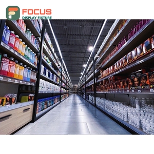 ชั้นวางวิกผมขนาดใหญ่แบบตั้งพื้นหลายชั้น ชั้นวางโชว์สินค้าร้านทำผม - Product Image 2