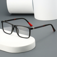 Lunettes photochromiques ondulées de style nouveau, verres PC, montures ultra-légères en TR90, unisexe, vente directe usine