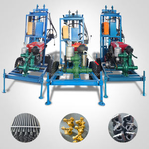 230m 디젤 엔진 동력 지질 탐사 드릴링 머신 유압 깊은 우물 드릴링 리그 코어 부품 - Product Image 4