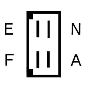 Alternateur compatible avec MAZDA 323 I 1.3 (FA4TS) Essence (KW: 44, CV: 60) de 01-1977 à 05-1980 KUHNER 40121 NEUF - Product Image 3