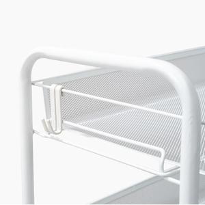 Nouvelle <span class=keywords><strong>cuisine</strong></span> fer étagère de rangement organisateur étagère chambre salle de bain étagère de rangement avec roues stockage Mobile pour livres jouets épicerie - Product Image 4