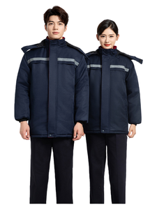 Ingrosso Inverno Caldo Riflettente Uniforme di Lavoro Fabbrica Maniche Lunghe da Lavoro Abiti da Lavoro - Product Image 3