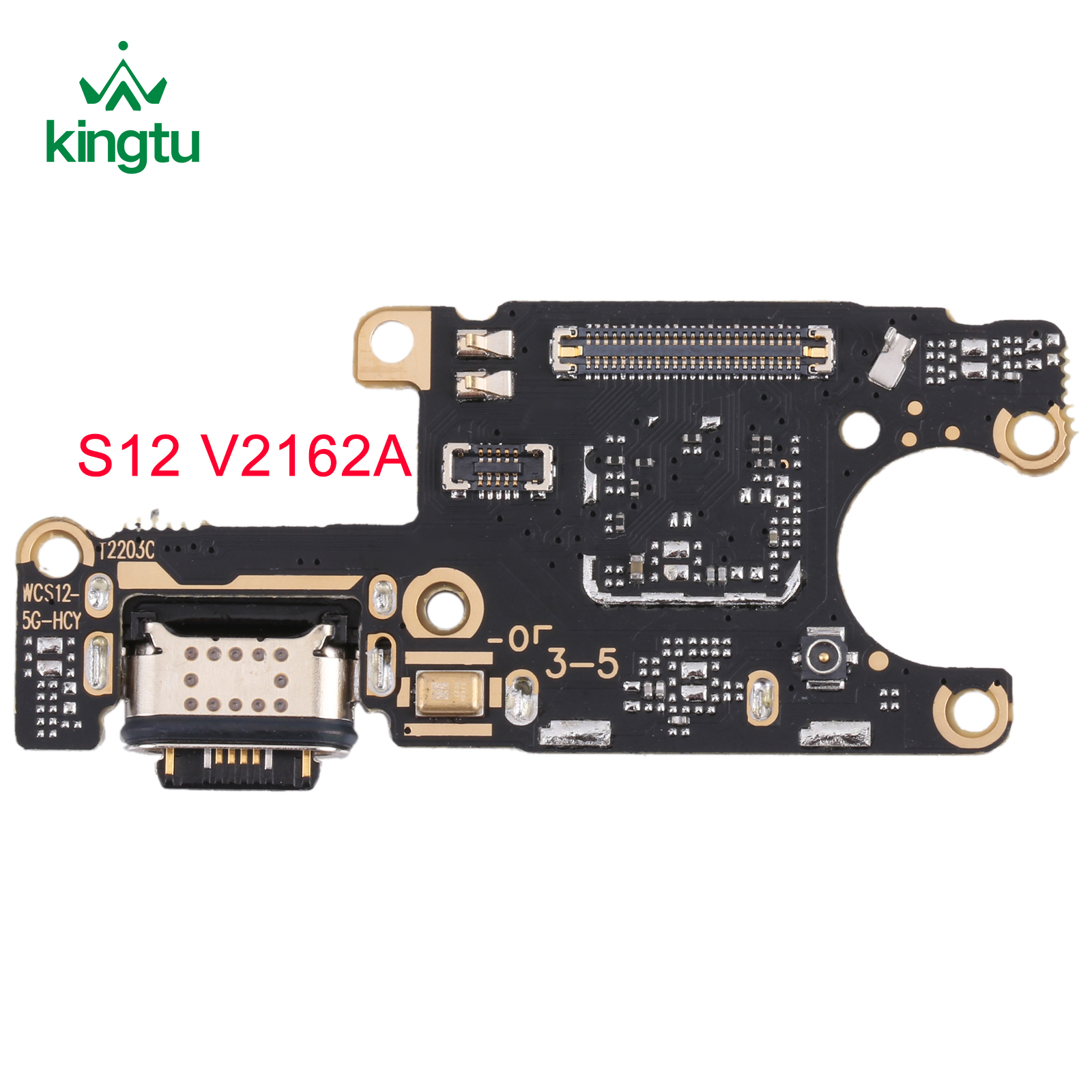 Зарядное устройство USB с портом для зарядки док-станции, гибкий ленточный кабель, печатная плата, замена, совместимая с vivo S12 V2162A