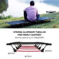 Lit de Camping Lit de Couchage Pliable Lit de Camping Pliant Portable Avec Sac De Transport Pour Enfants Adultes