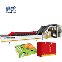 Machine de laminage automatique intelligente haute vitesse HUAZHU 1300 1600 pour carton ondulé, feuille, film, pochette et bois - Modèle 2024