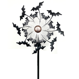 Décorations de jardin uniques 2025 : Décorations extérieures imperméables en fibre de <span class=keywords><strong>chauve</strong></span>-<span class=keywords><strong>souris</strong></span>, ornements de jardin, et tourne-vent LED en forme de <span class=keywords><strong>chauve</strong></span>-<span class=keywords><strong>souris</strong></span> pour Halloween avec piquet - Product Image 1