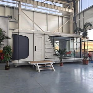 Casa Cápsula Espacial Panorámica de Lujo 2026, Casa Modular Prefabricada con Estructura de Acero y Aleación de Aluminio para <span class=keywords><strong>Hotel</strong></span>, Resort, Oficina, Villa - Product Image 3