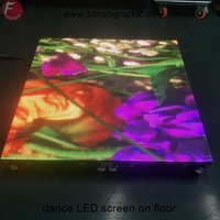 De interior al aire libre pantalla led discoteca DJ Disco fiesta boda animación logotipo suelo matriz interactiva pantalla