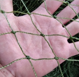 شبكة حماية للقطط للشرفات 3×8 متر، شبكة سلكية مقاومة للعض، شبكة أمان سوداء للقطط للاستخدام الخارجي - Product Image 2