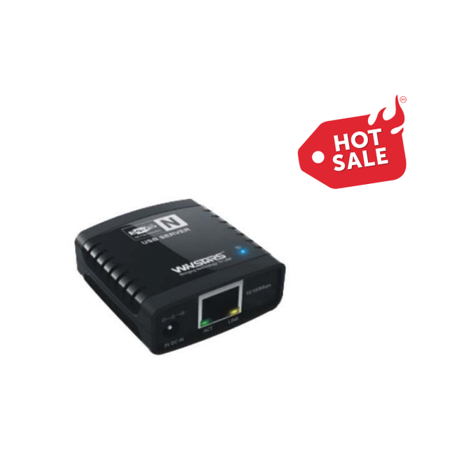 Factory Price USB Print Server Wifi 10/100Mbps Wired USB 2.0 Print Server Ethernet Port Print Server From China