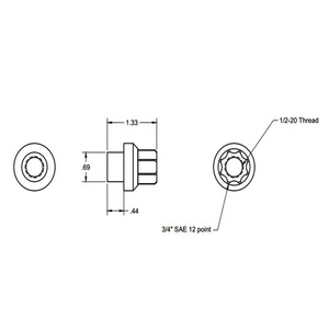 ผู้ผลิตที่กำหนดเองที่มีคุณภาพสูง M12x1.5 Billet 7075อลูมิเนียมกลึง<span class=keywords><strong>ล้อ</strong></span>ลากถั่ว - Product Image 3