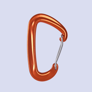 Mosquetón de puerta de alambre 12kn de fábrica, gancho de aleación de aluminio 7075 para <span class=keywords><strong>Hamaca</strong></span>, camping o gimnasio, gancho de seguridad para exteriores, logotipo personalizado - Product Image 2