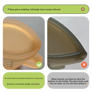 Bolsa portátil de PE de grado alimenticio transfronterizo <span class=keywords><strong>para</strong></span> puré, biberón <span class=keywords><strong>para</strong></span> pasta de <span class=keywords><strong>arroz</strong></span> y suplementos alimenticios <span class=keywords><strong>para</strong></span> bebés, <span class=keywords><strong>con</strong></span> diseño sólido sin asa, <span class=keywords><strong>para</strong></span> <span class=keywords><strong>leche</strong></span> de bebé - Product Image 3
