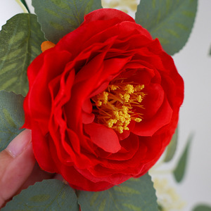 Guirnalda de Flores Artificiales DAMAI, Enredadera de Peonía de Seda, Rosas Colgantes para Decoración de Hogar, Exteriores, Arcos de Boda, Jardín y Paredes - Product Image 6