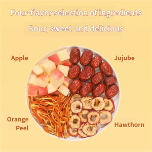 腸の健康と健康補助食品、女性と男性のためのリンゴサンザシ茶エキス、OEM/ODM工場供給 - Product Image 4