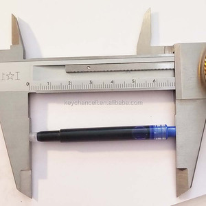 Accessori per Scrittura Cartuccia di Ricarica per Penna <span class=keywords><strong>Stilografica</strong></span> Nera e Blu da 68mm con Foro da 2.6mm e 3.4mm alle Due Estremità - Product Image 6