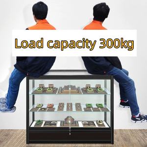 Vitrine de présentation de bijoux sur mesure, <span class=keywords><strong>comptoir</strong></span> de présentation de bijoux, vitrine de présentation en verre résistant - Product Image 2