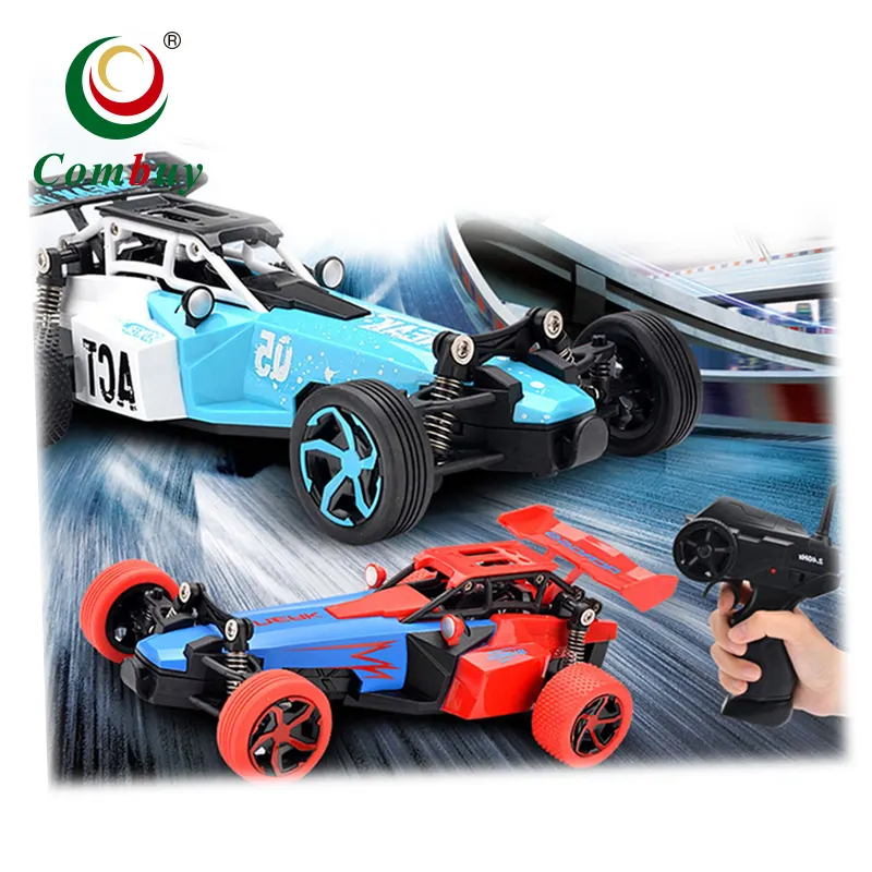 2WD बच्चों को उच्च गति ऑफ सड़क खिलौना बहाव रेसिंग आर सी कार 1/24
