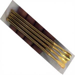 ASAP Repousse-cuticules et cuillère à cuticules ronds en acier inoxydable, à usage unique et réutilisable, pour manucure - Product Image 3