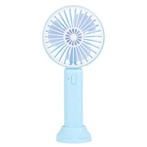 Mini Fan Handheld Desktop <b>Usb</b> Rechargeable Portable With Logo Customization Dc Motor 140g 3-6 Hours Battery Life Q8 - Product Image 3