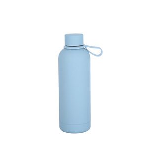 350ml 500ml 750ml <span class=keywords><strong>1000ml</strong></span> di borraccia Termos in acciaio inossidabile con rivestimento in gomma doppia parete - Product Image 4