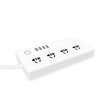 Multiprise intelligente WiFi exclusive pour le commerce international avec protection enfant, contrôle séparé via application et commande vocale à distance