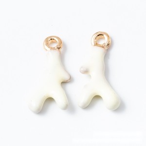 <span class=keywords><strong>Colgante</strong></span> de aleación dorada con forma de río de coral y esmalte, para la creación de tobilleras de playa - Product Image 4