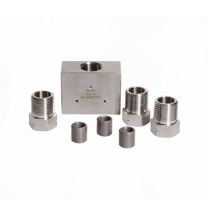 ข้อต่อทีสเตนเลส ROKE SS316 ขนาด 3/8 นิ้ว 60000 PSI ข้อต่อไฮดรอลิกสำหรับน้ำ น้ำมัน กรด ด่าง - Product Image 5