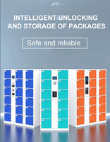 Casier de recharge pour smartphone avec port USB intégré, ouverture par carte, empreinte digitale, reconnaissance faciale et mot de passe