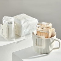 Usine proposant des conceptions personnalisées papier filtre à café durable sacs de café goutte à goutte vides de haute qualité pour un brassage fiable