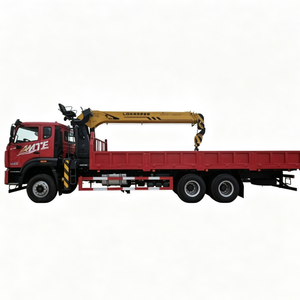Camion de remorquage 10, 12, 14 tonnes avec grue à flèche articulée sur plateau - Product Image 1