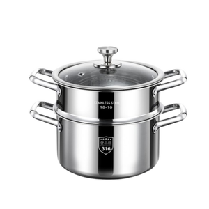 Hộ gia đình nhà bếp đồ nấu nướng 316 thép không gỉ Chứng Khoán nồi đôi dưới súp Chứng Khoán nồi cho gas cảm ứng nồi - Product Image 1