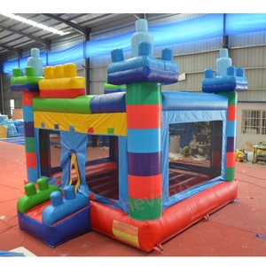 Haute qualité enfants château gonflable jeu en plein air <span class=keywords><strong>ballon</strong></span> sautant bloc de construction maison de rebond en vente pour les enfants - Product Image 2