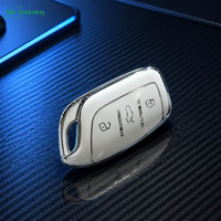 Housse de protection pour clé de voiture en TPU Mebooming pour Roewe RX3/RX5/RX8/ERX5/MG4 EV/MG HS/GT/ZS/EV/ZX/MG5/MG6 - Résistante aux rayures