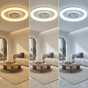 İskandinav Dekoratif LED Aydınlatma Yaratıcı Hale Şeklinde Tavan Lambası Benzersiz Sanat Motifi Büyük Boy Yüzey Montajlı Yeni Ev Daire - Product Image 3