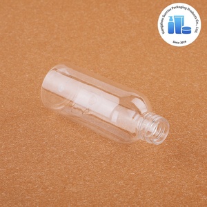 בקבוקי ספריי גליליים שקופים מפלסטיק PET בנפחים של 10 מ\\\"ל, 20 מ\\\"ל, 30 מ\\\"ל, 50 מ\\\"ל ו-100 מ\\\"ל עם משאבת ספריי ופקק הברגה לטיפוח העור - Product Image 4