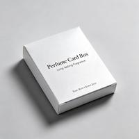 Boîte à parfum en papier pliable personnalisée, emballage cosmétique de luxe pour flacon de parfum de 30 ml et 50 ml
