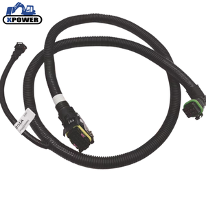DX225LC Engine Injector Wire <b>Harness</b> 65.29101-6201A 65.29101-6201 65.29101-6201B 65.29101-6201C Injector Outer <b>Harness</b> - Product Image 1