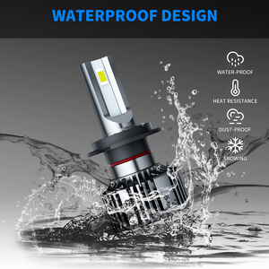 Nhà máy sản xuất đèn Aurora cung cấp đèn pha LED chuyển đổi cos/pha, đèn sương mù H4 H7 16000 lumens 60W 9005 9006 cho ô tô - Product Image 4