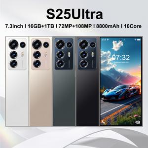 Teléfono Inteligente S25 Ultra 5G <span class=keywords><strong>de</strong></span> 6.8 Pulgadas HD, CPU <span class=keywords><strong>de</strong></span> Doble Núcleo, Android Última Versión, Doble SIM, Versión Global, Usado - Product Image 6