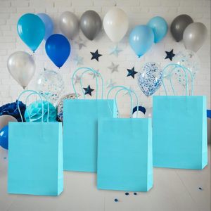 Bolsa de Papel Kraft Reutilizable, Duradera y Reciclable con Asa de Cuerda de Algodón, Impresión de Logotipo Personalizado, para Comida para Llevar y Empaquetado de Compras - Product Image 2