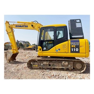 Pelleteuse hydraulique d'occasion sur chenilles KOMATSU PC110 11 tonnes haute qualité PC120-6 PC130-8 haute qualité - Product Image 6